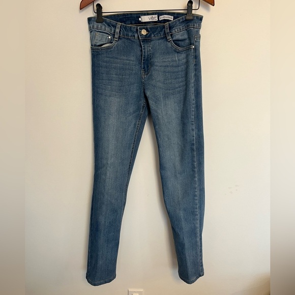 Vero Classic Blue Women's Jeans straight cut - Picture 2 of 5